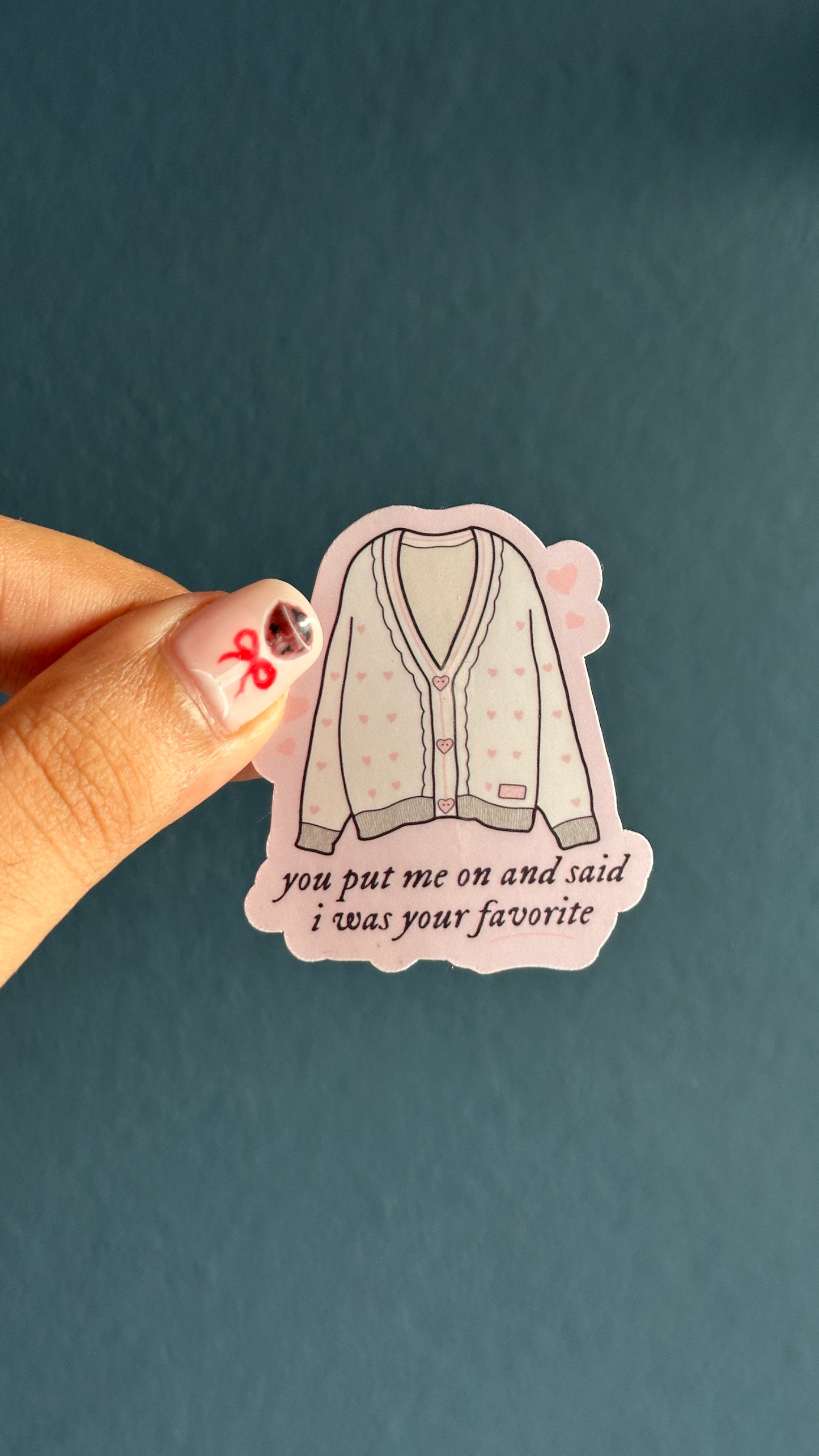 Favourite Sweater Sticker