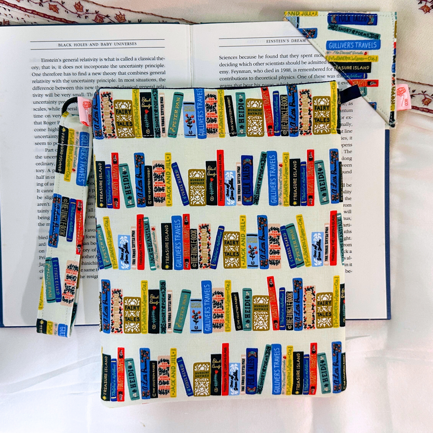Nostalgic Book Stack Bookish Sleeves