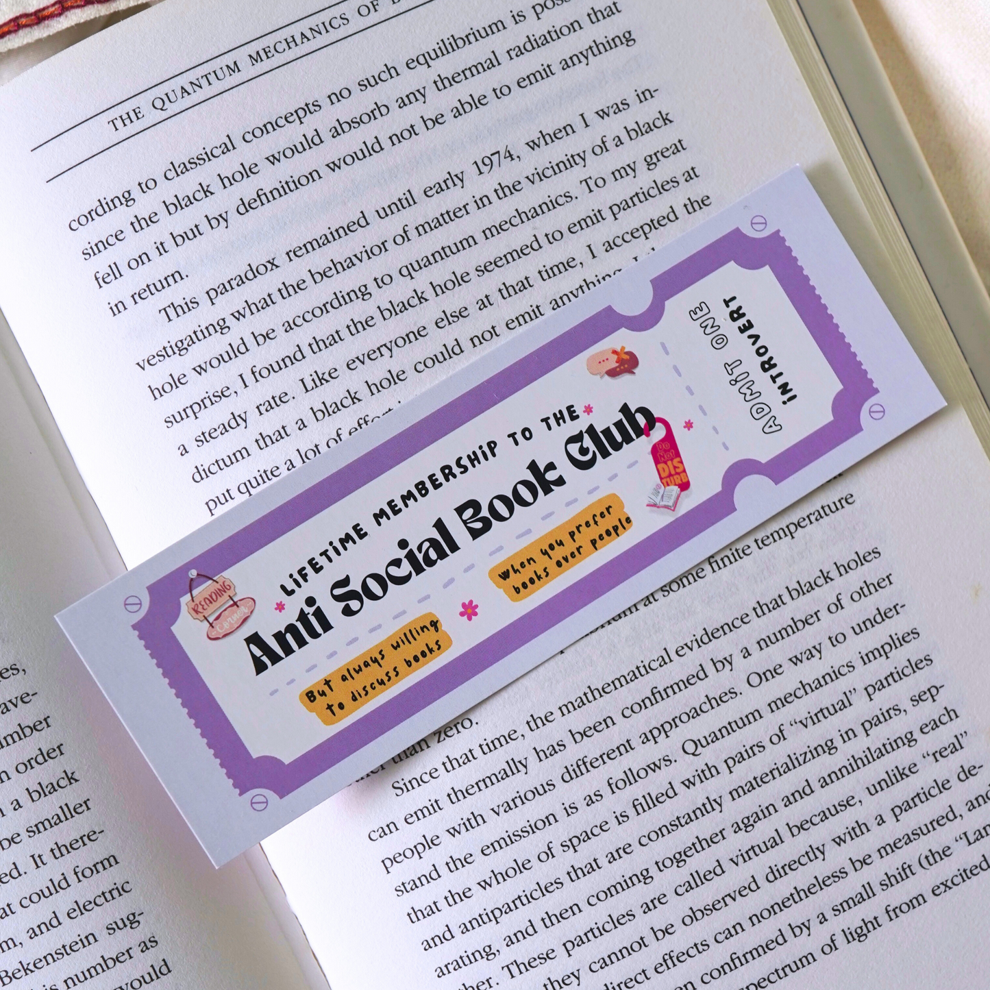 PLC EXCLUSIVE- Lifetime Membership Bookclub Coupon Bookmarks