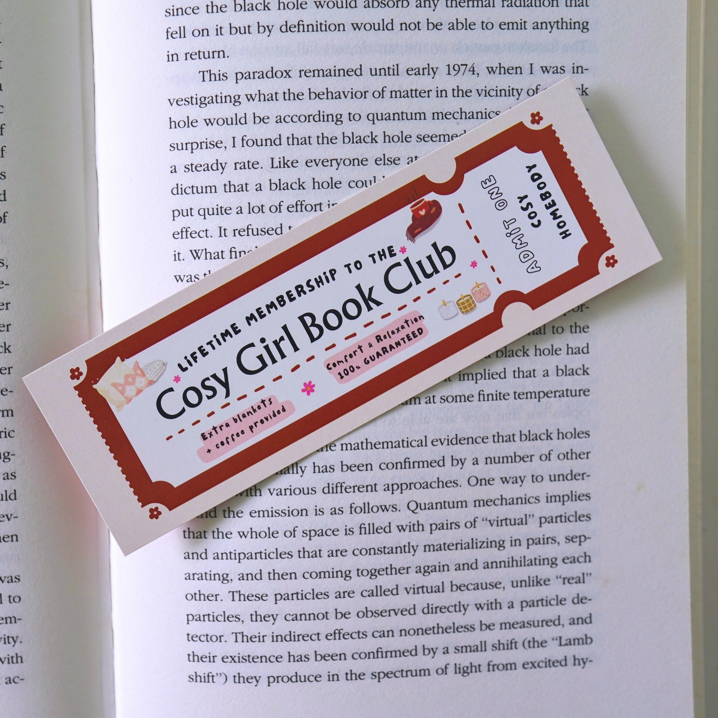 PLC EXCLUSIVE- Lifetime Membership Bookclub Coupon Bookmarks