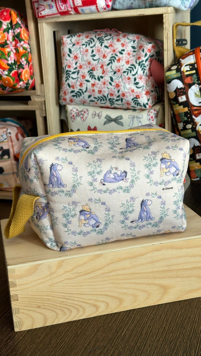 White Donkey Cosmetic Pouch