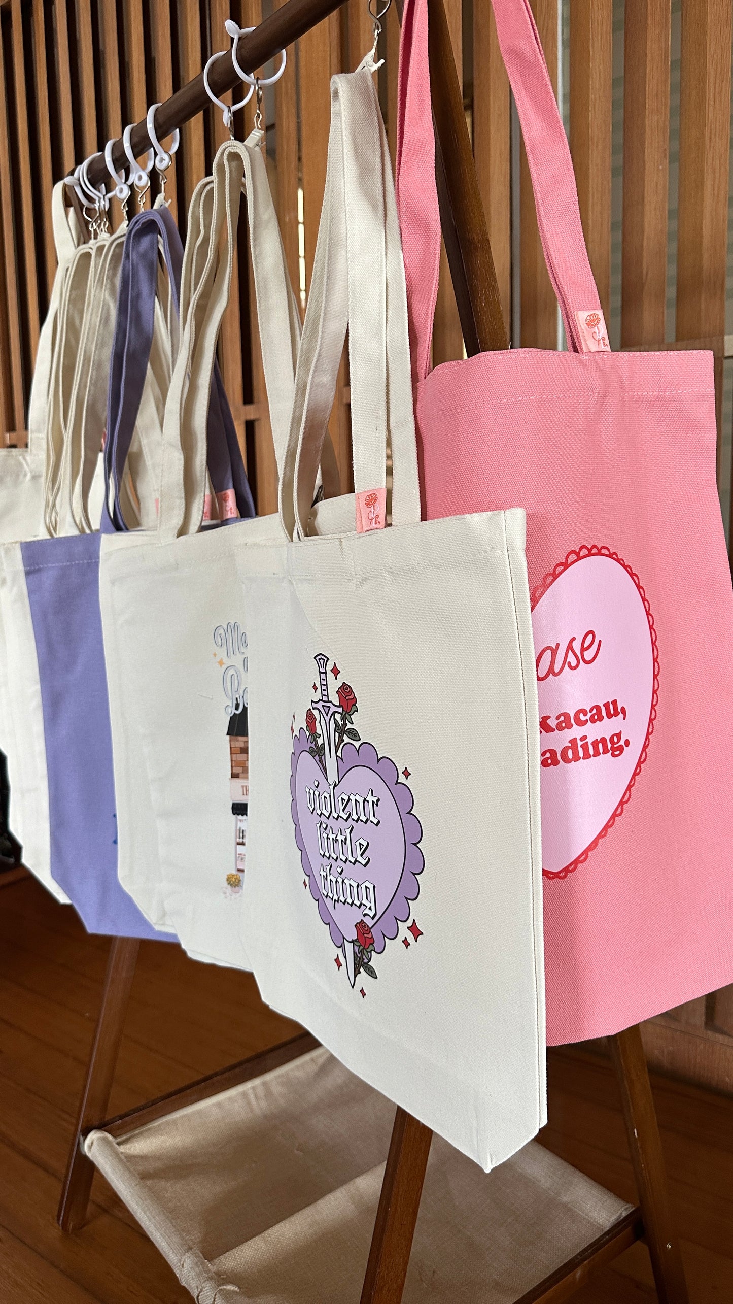 Book Bf Have Wings Tote Bag