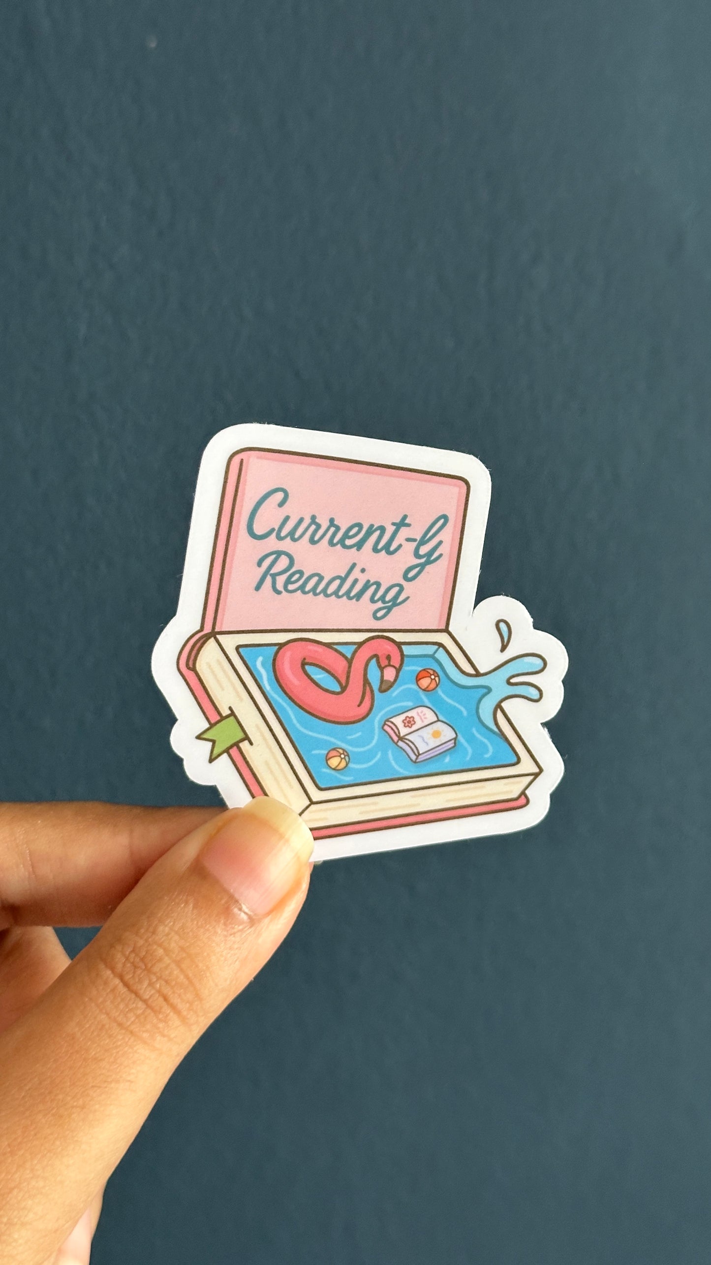 Current-ly Reading Sticker