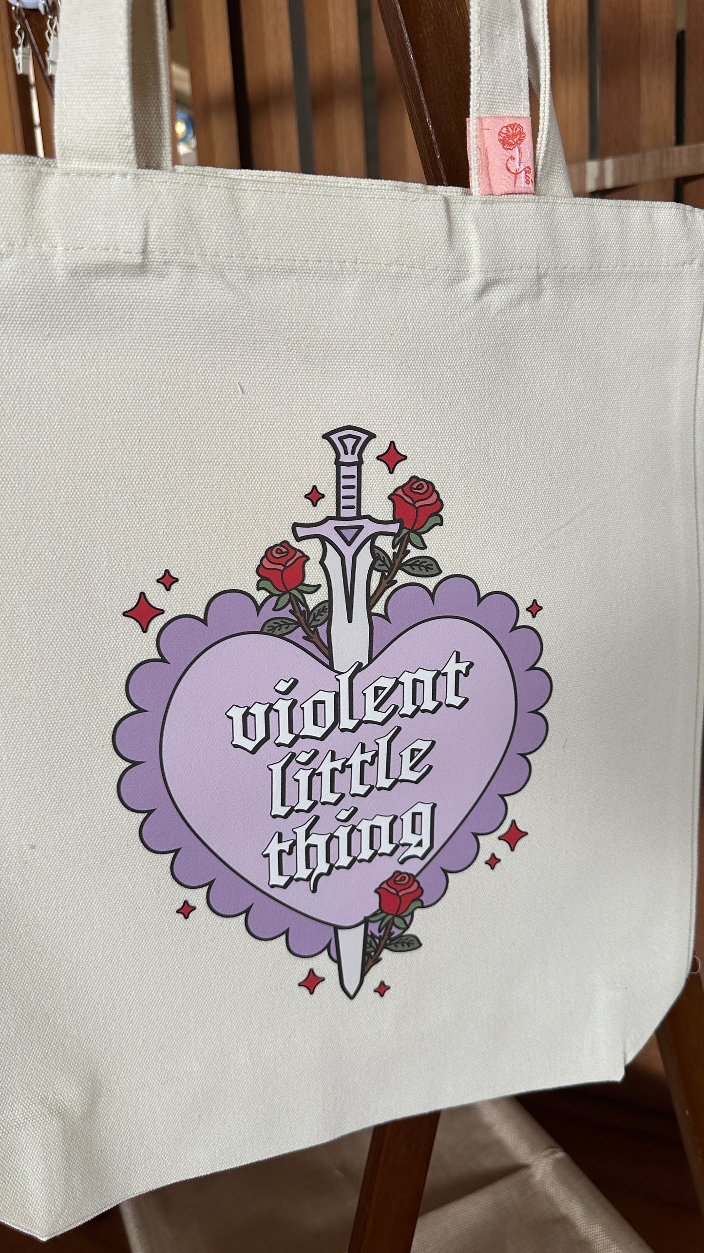 Violent Little Thing Tote Bag