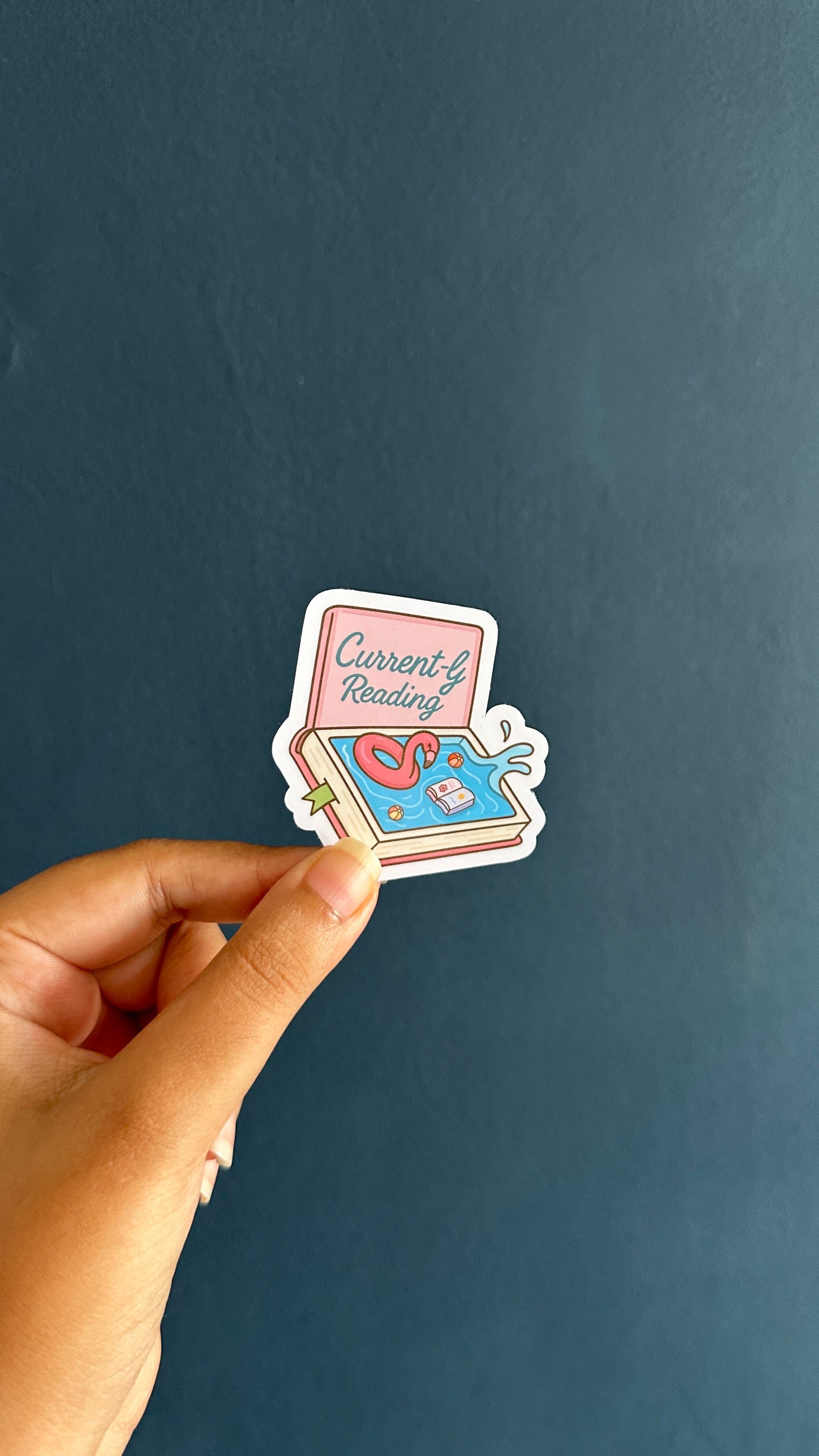 Current-ly Reading Sticker