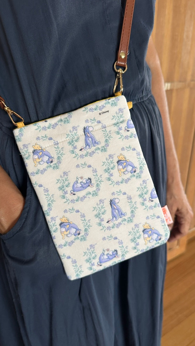 White Eeyore Phone Sling