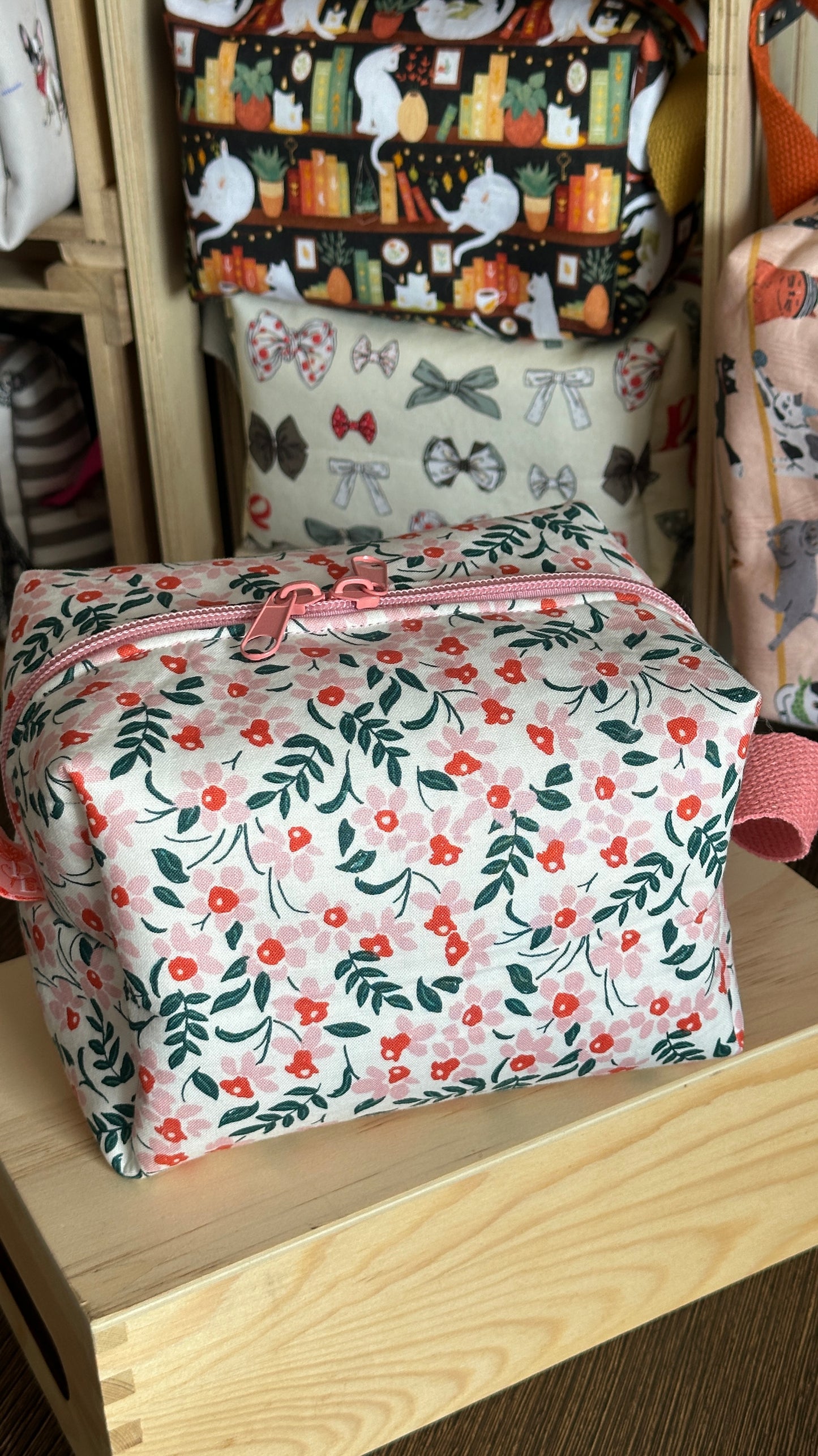 Blush Meadow Cosmetic Pouch