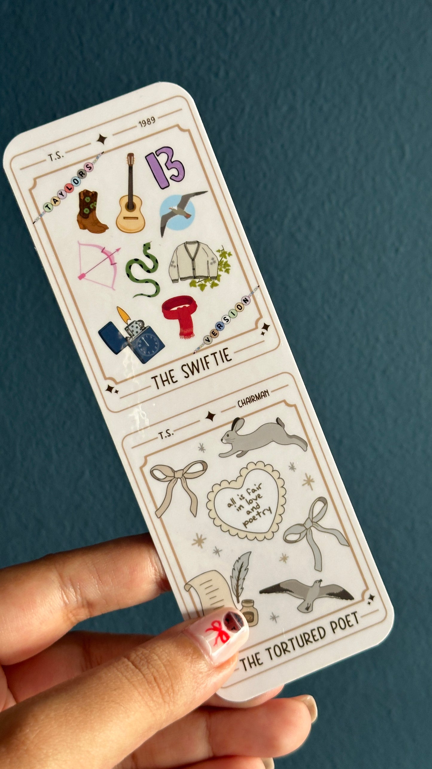 Swiftie Eras Tarot Bookmark