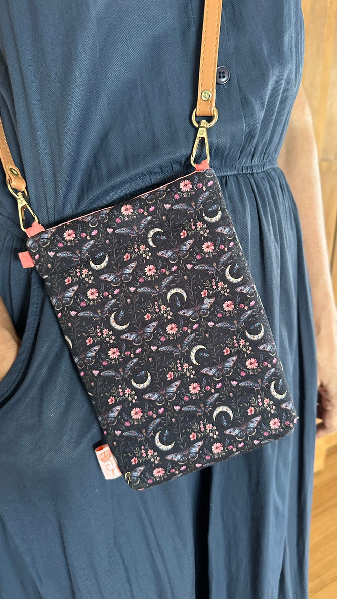 Black Butterfly Phone Sling