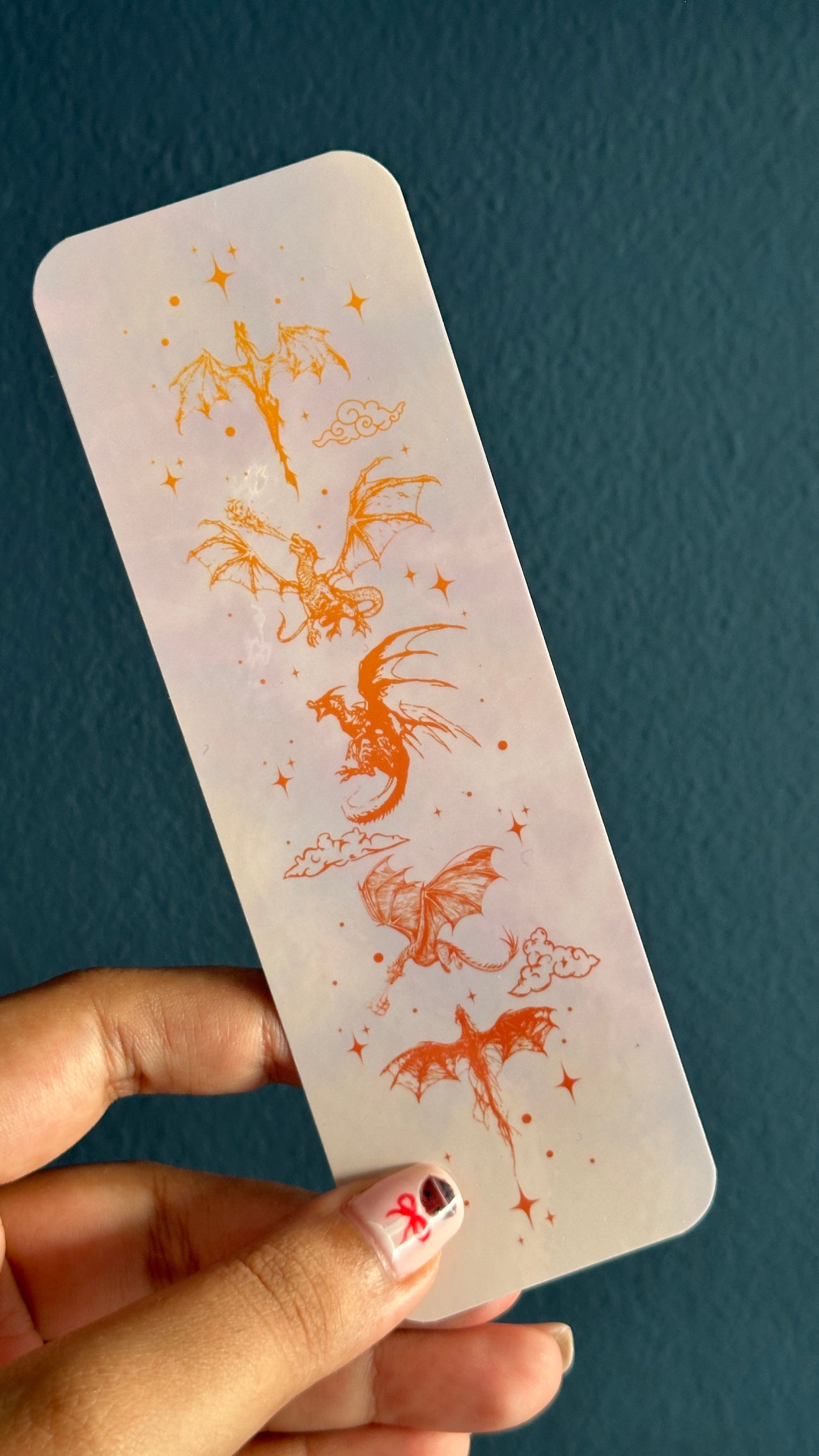 Cream Fantasy Bookmark