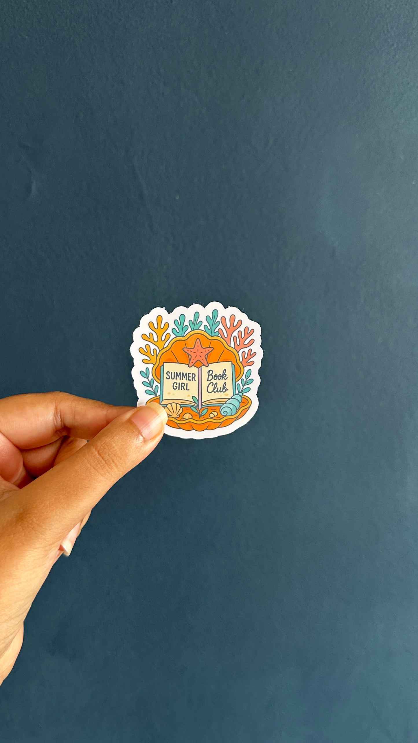 Summer Girl Bookclub Sticker