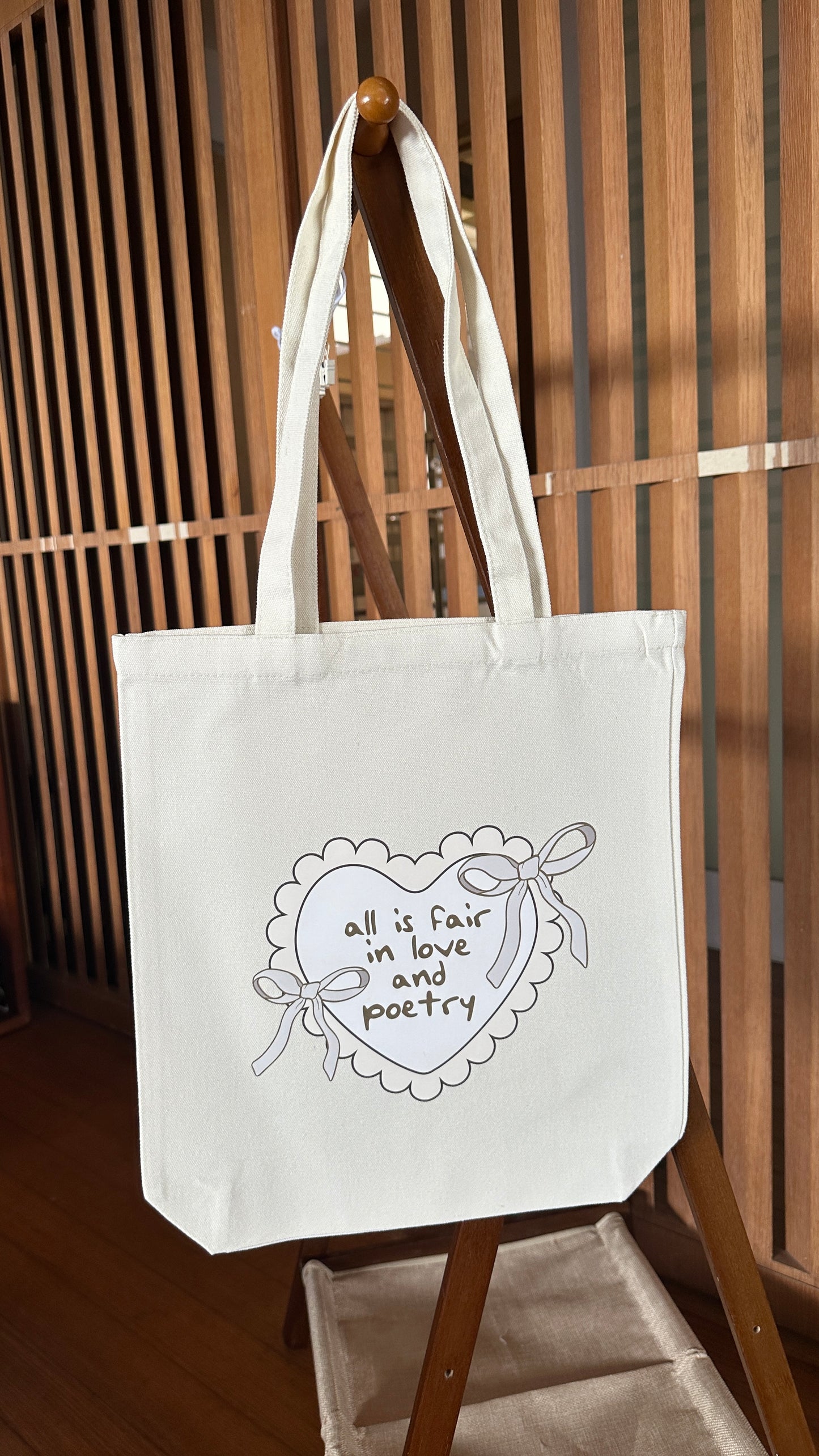 Love & Poetry Tote Bag