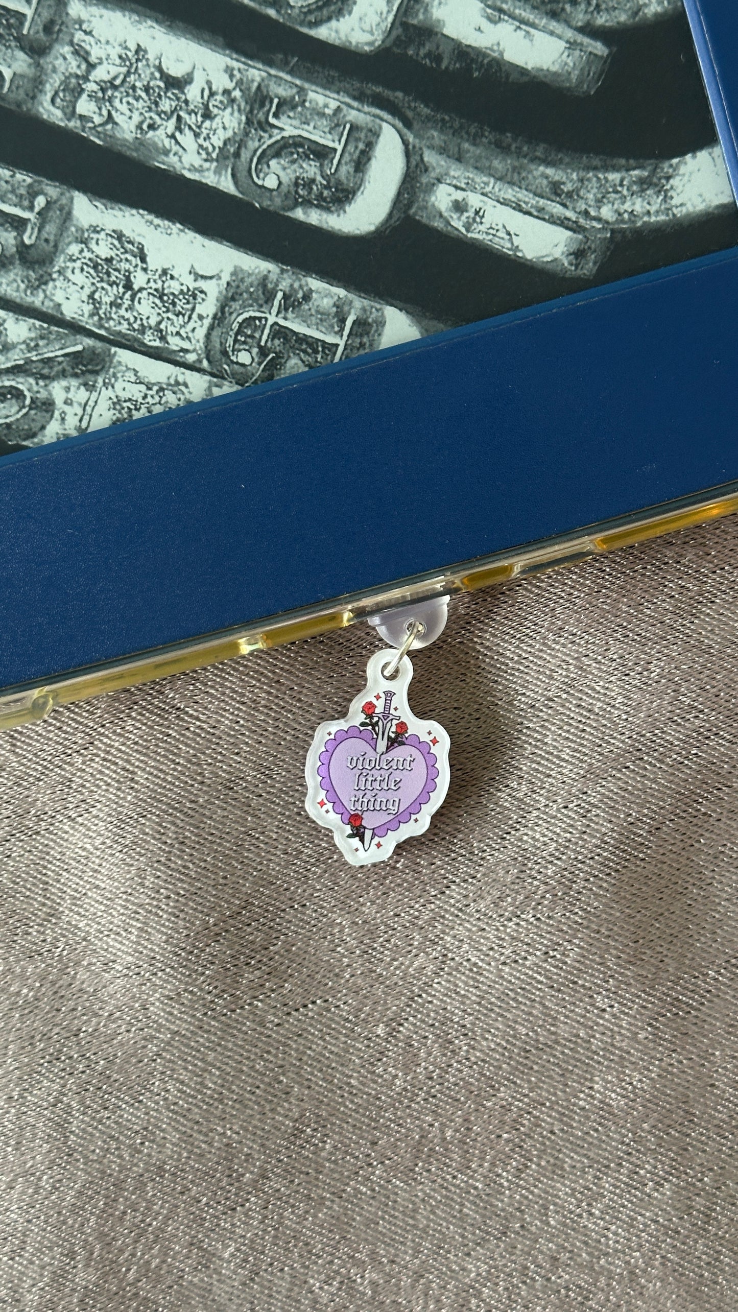 Violent Little Thing E-Reader Charm