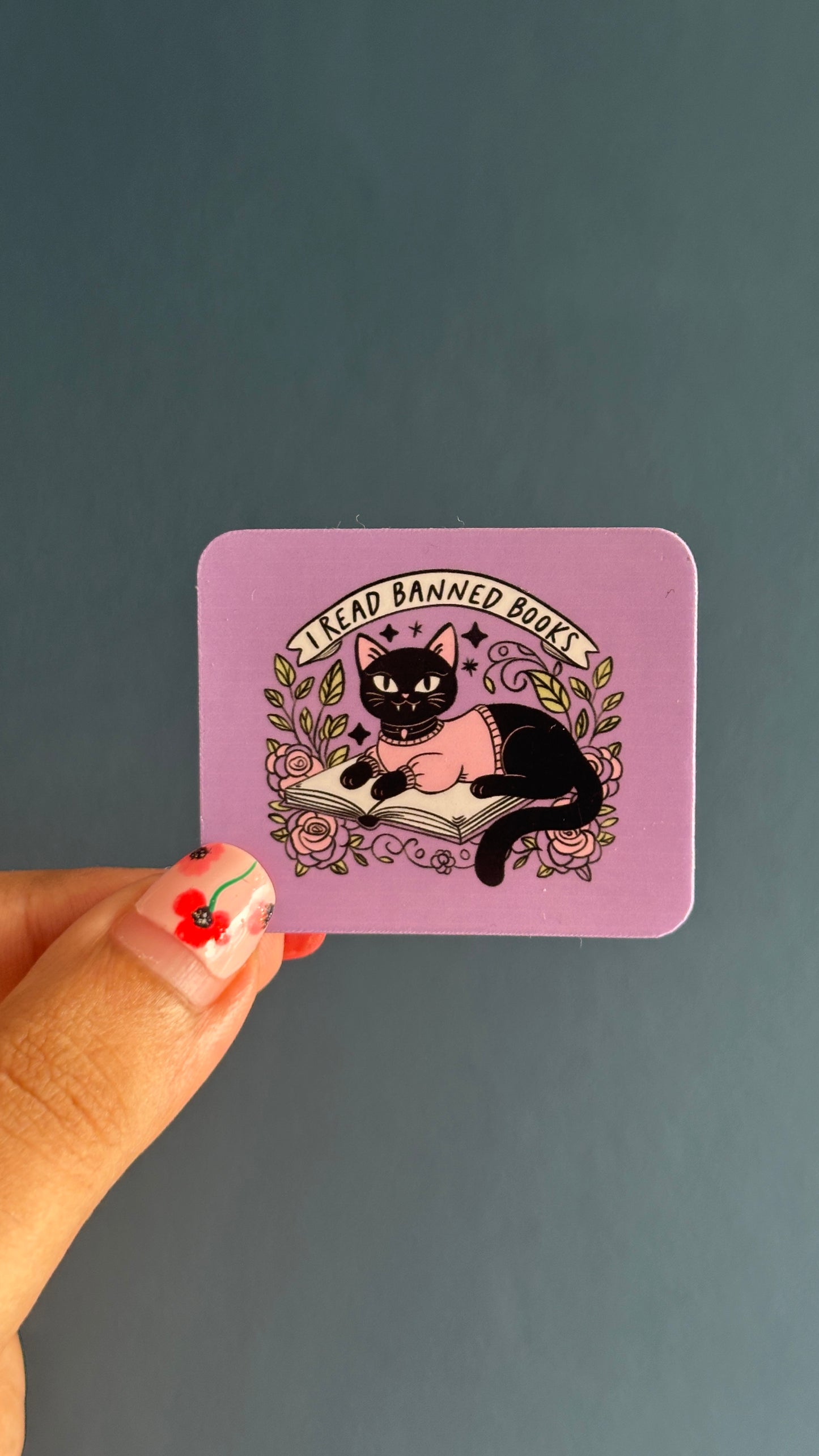 I Read Banned Books Sticker