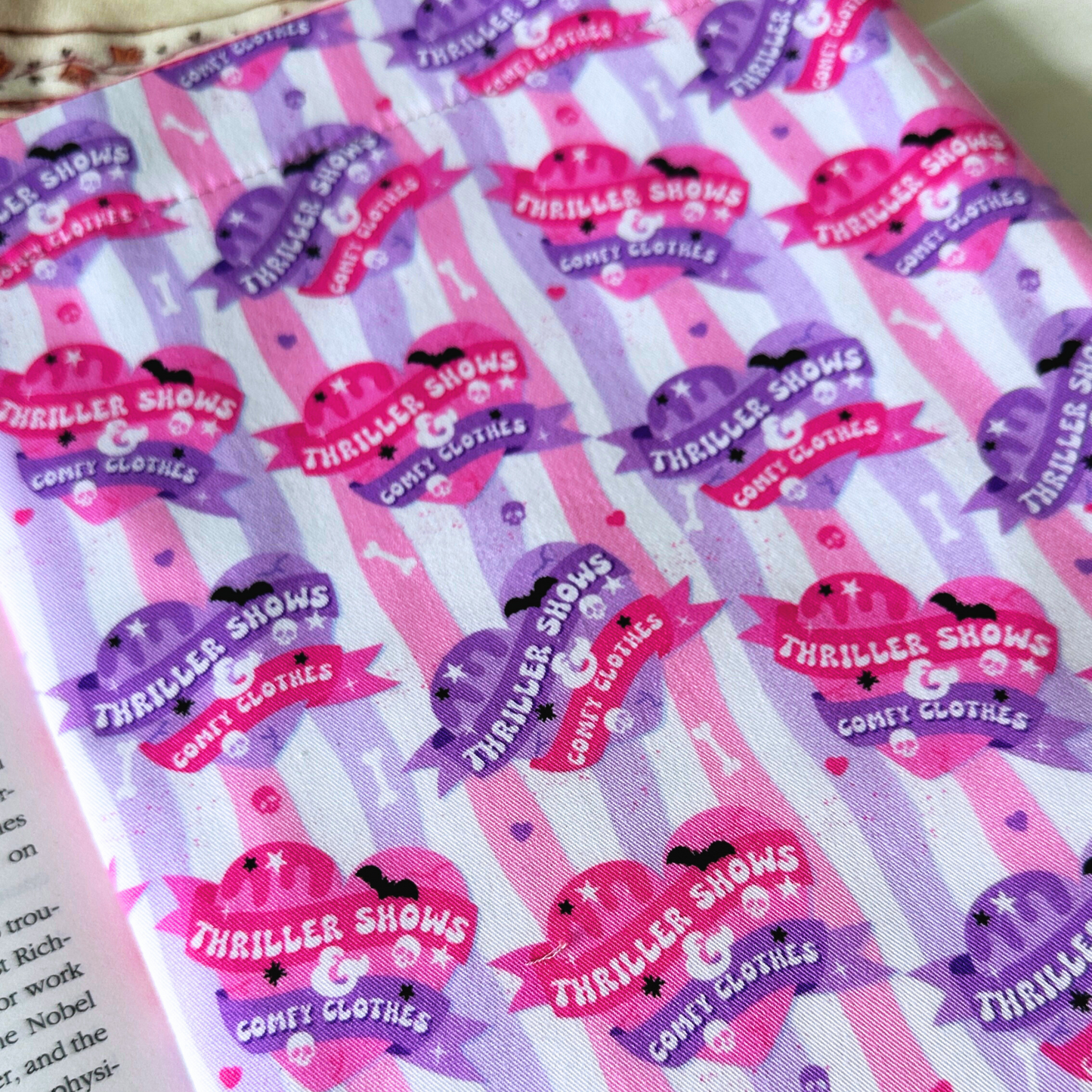 Cosy Thrills Bookish Sleeves