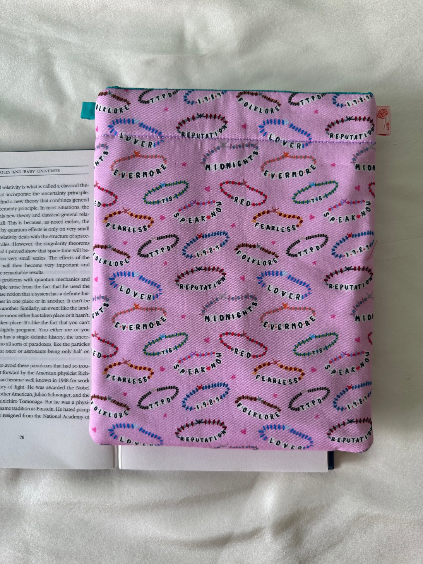 ✨LAST CHANCE READY STOCK Swiftie Era Friendship Bracelet Bookish Sleeve (no front pockets)