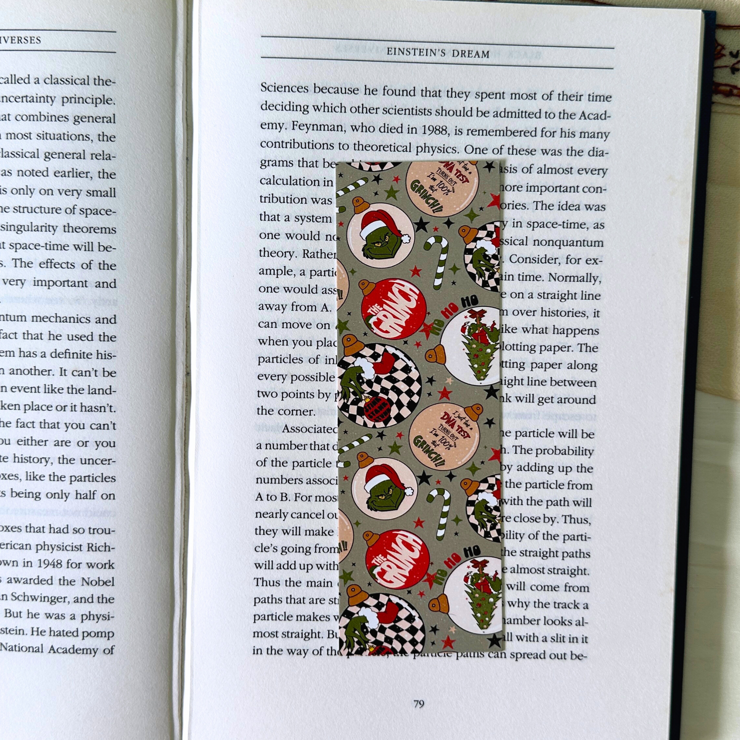 Merry Grinchmas Bookmark