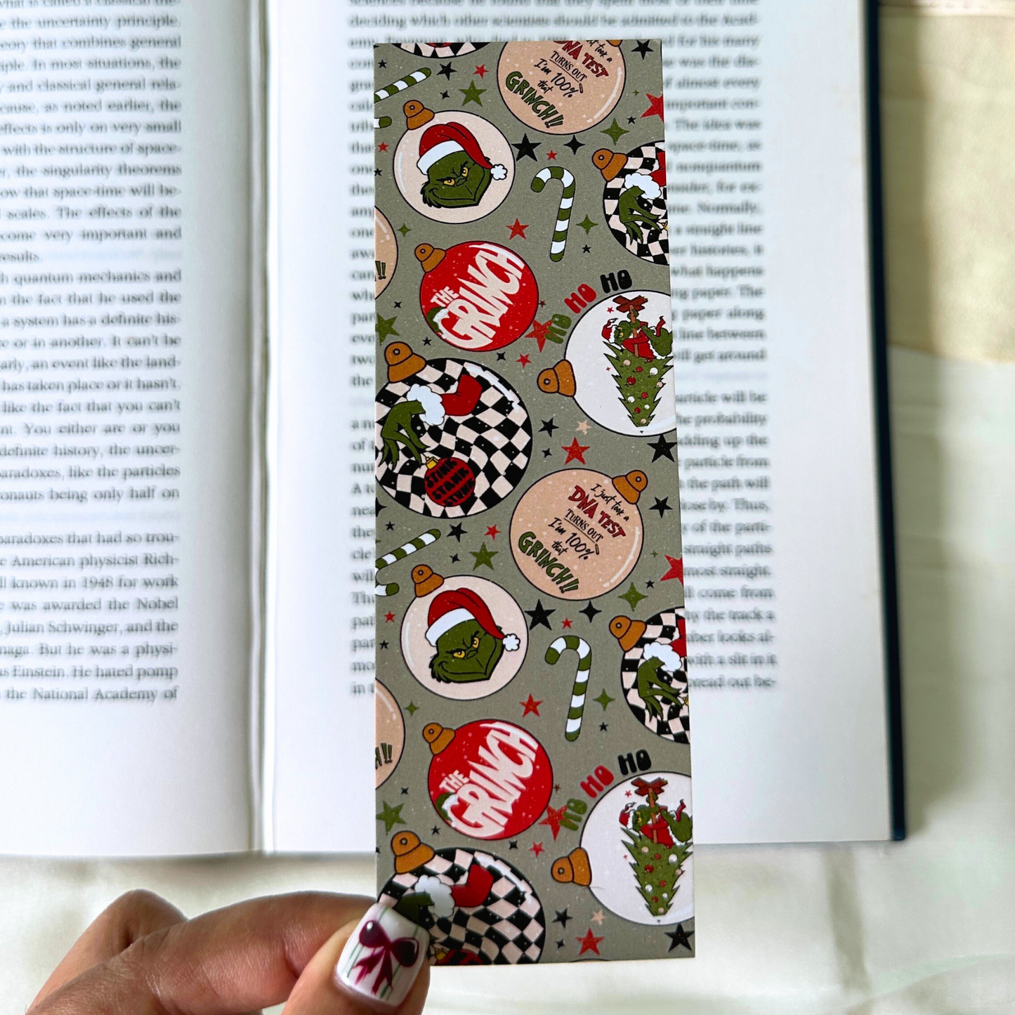 Merry Grinchmas Bookmark