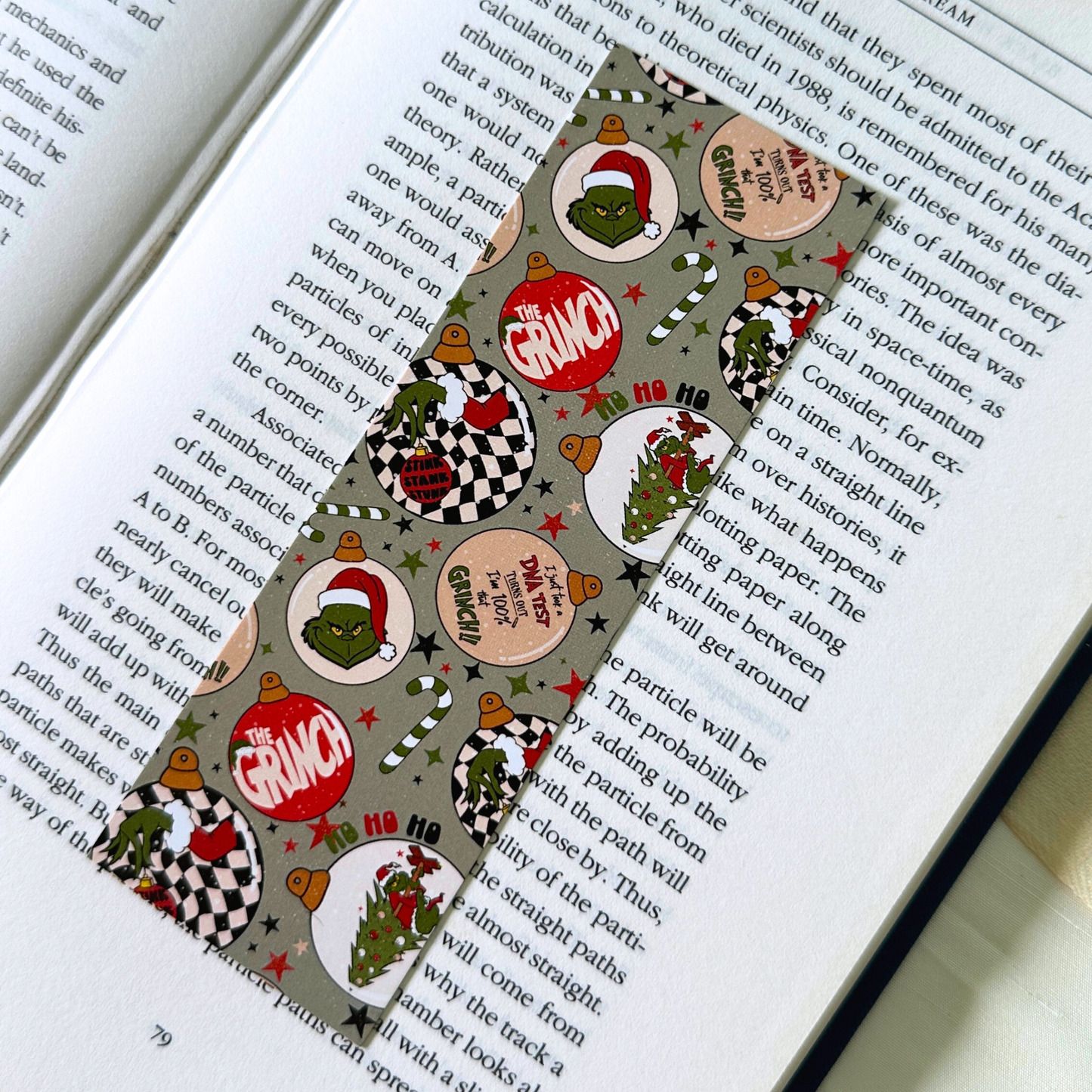 Merry Grinchmas Bookish Sleeves