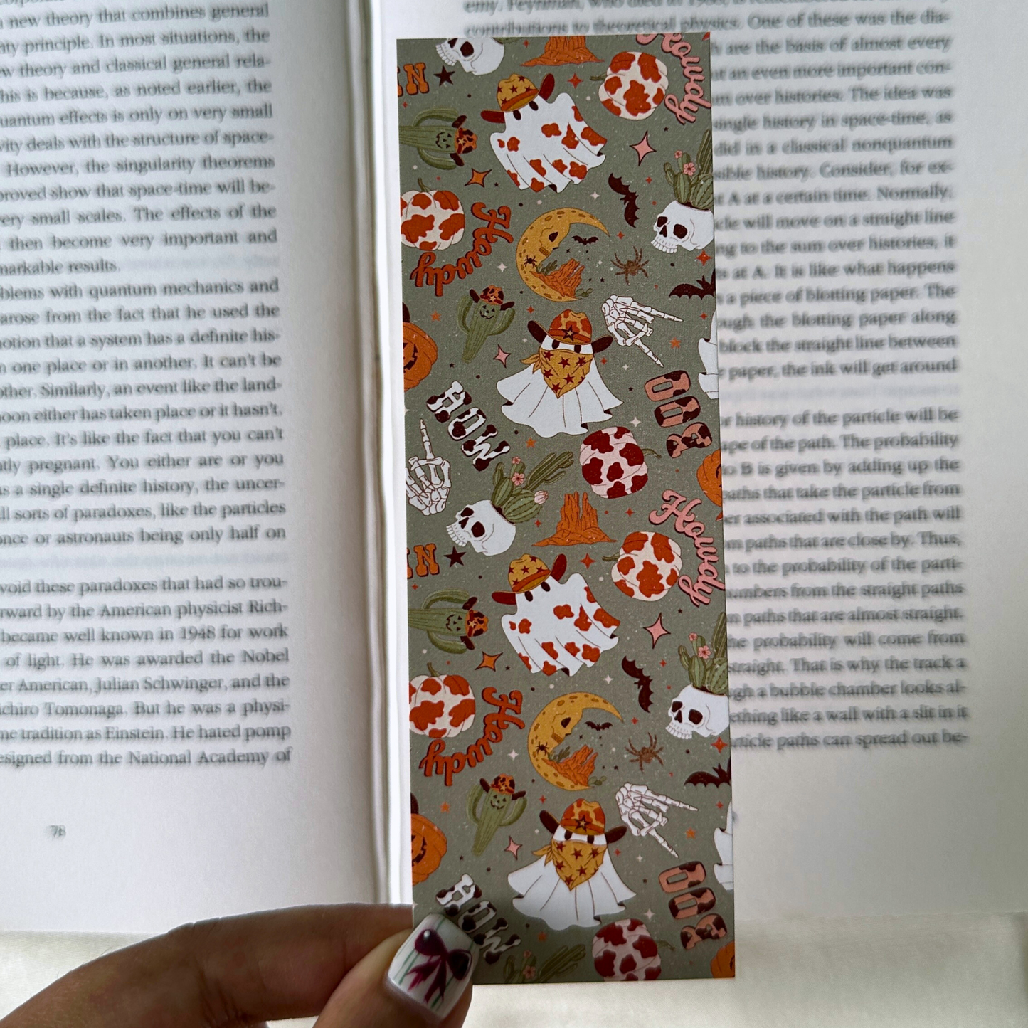 Howdy Ghost Bookmark