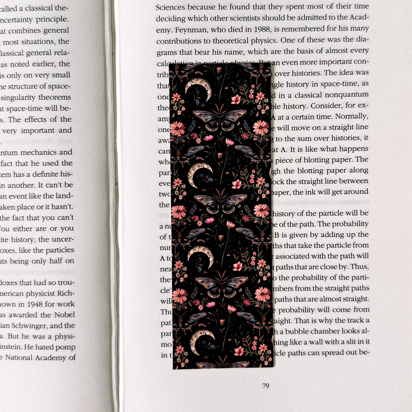 Black Butterfly Bookmark