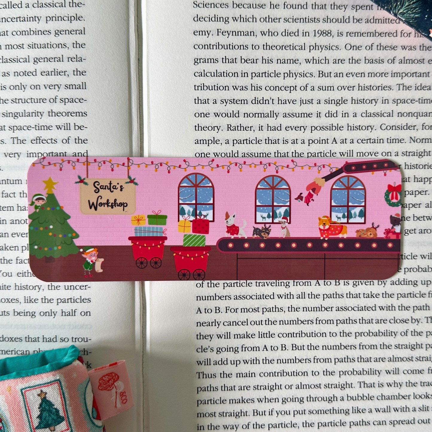 PLC EXCLUSIVE -Santa's Workshop Bookmark