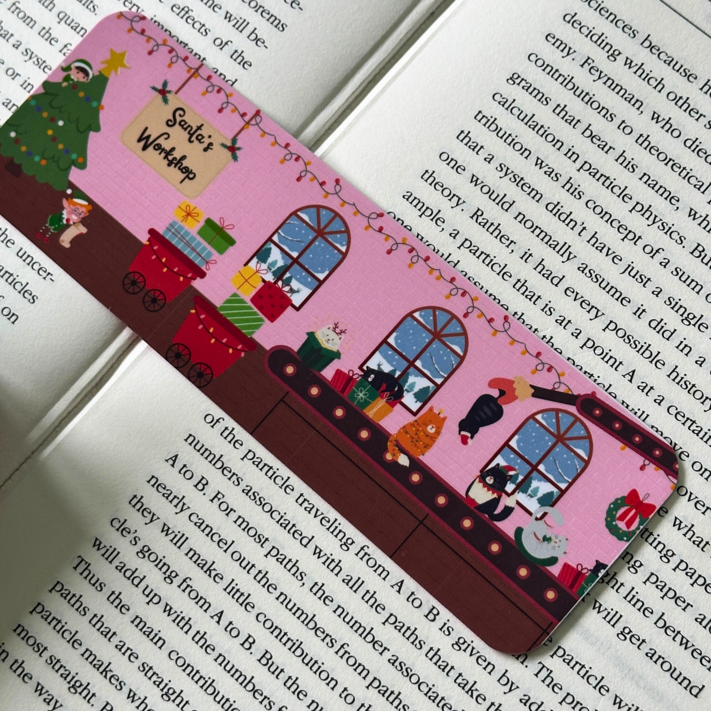 PLC EXCLUSIVE -Santa's Workshop Bookmark