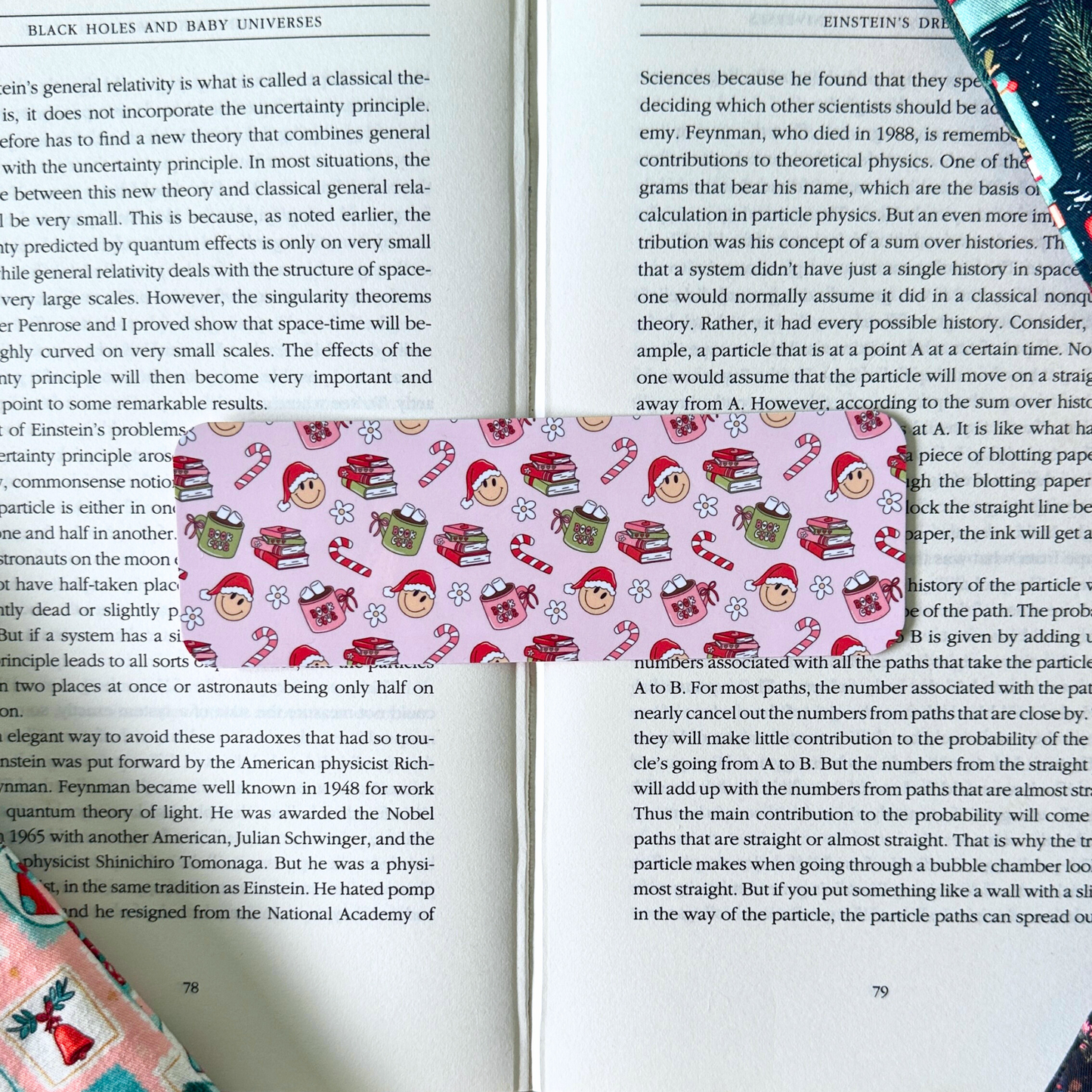 Xmas Book Club Bookmark