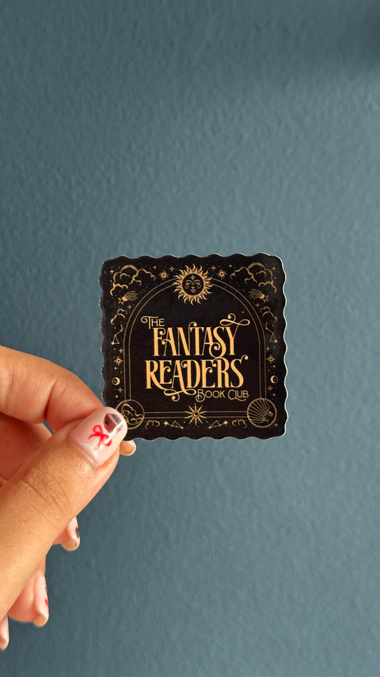 The Fantasy Readers Book Club Sticker