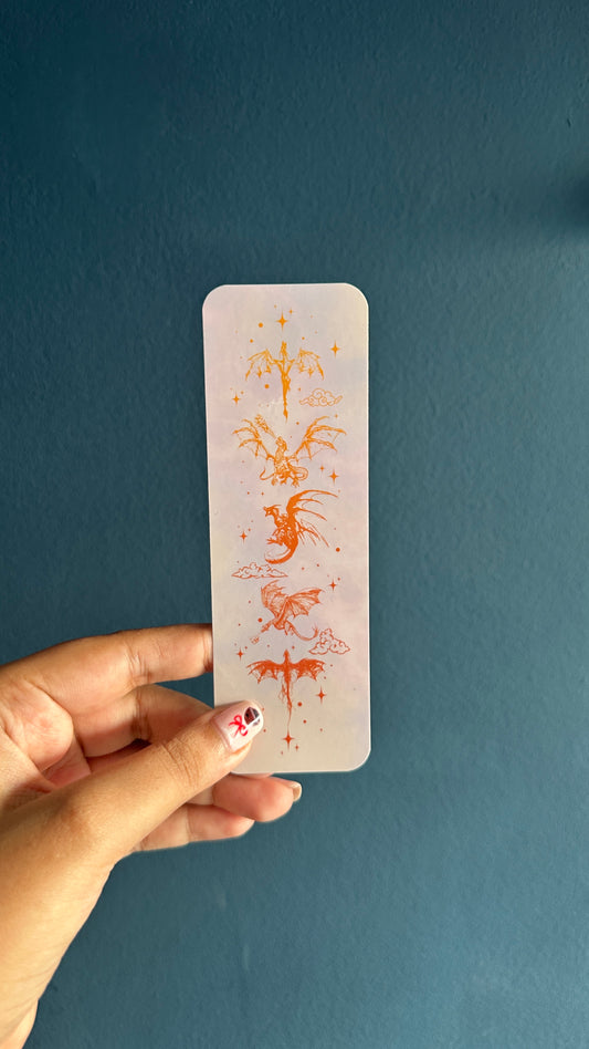 Cream Fantasy Bookmark