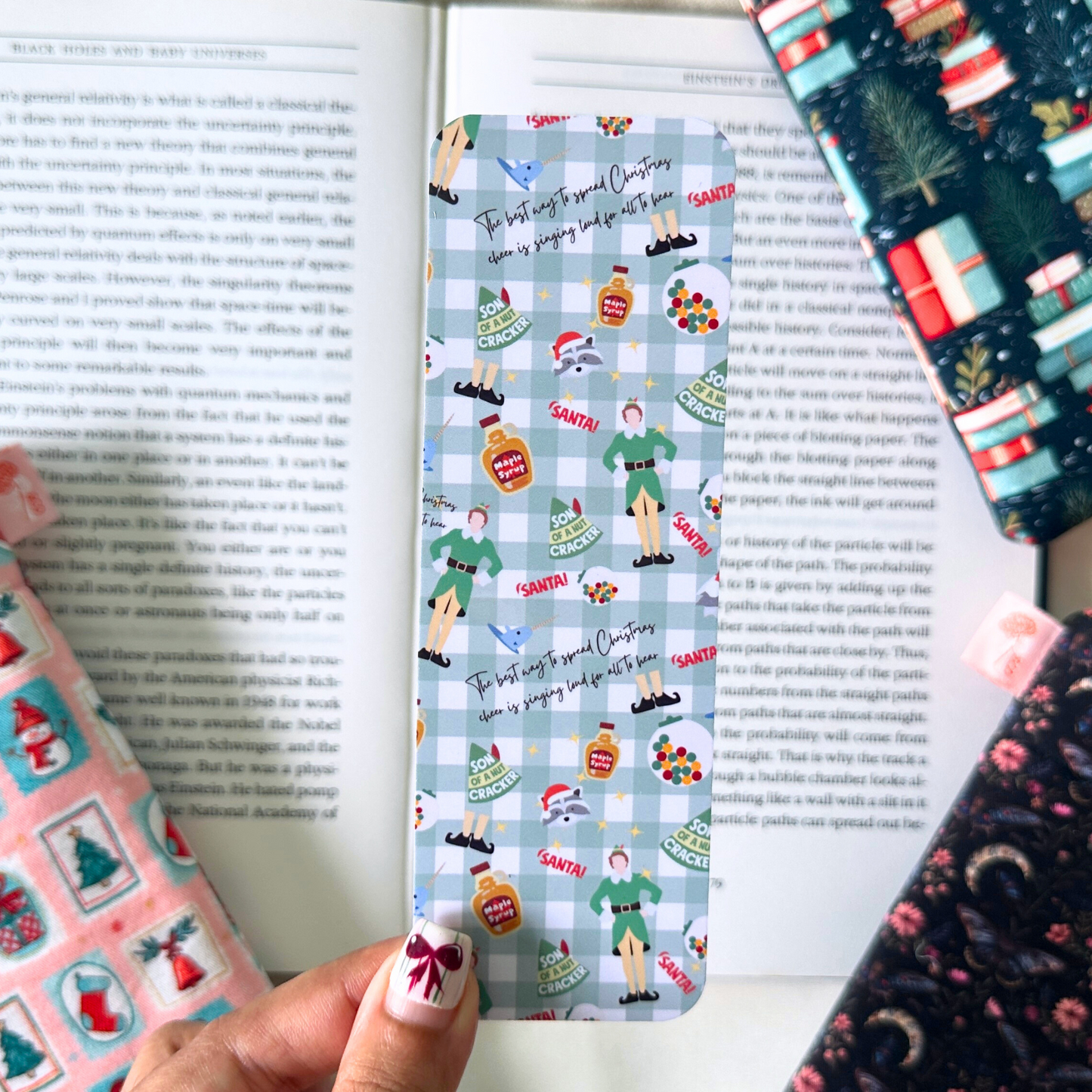 Santa's Fav Helper Bookmark