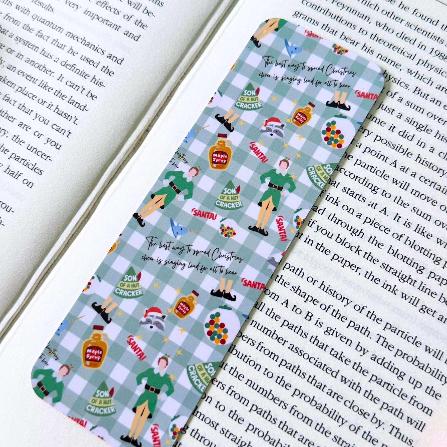 Santa's Fav Helper Bookmark