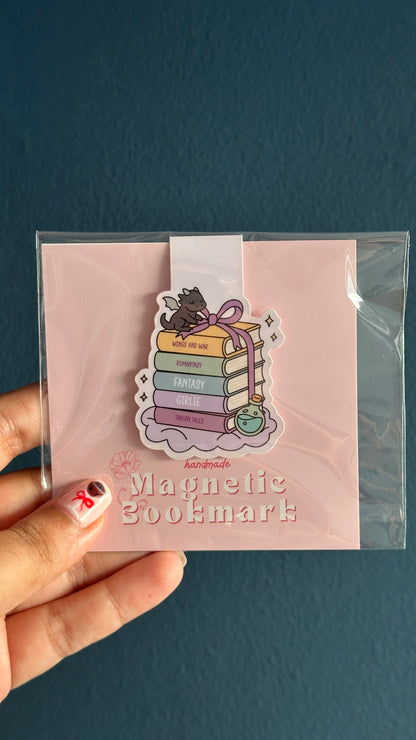 Fantasy Books Magnetic Bookmark
