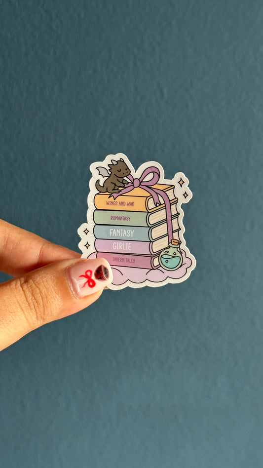 Fantasy Books Sticker