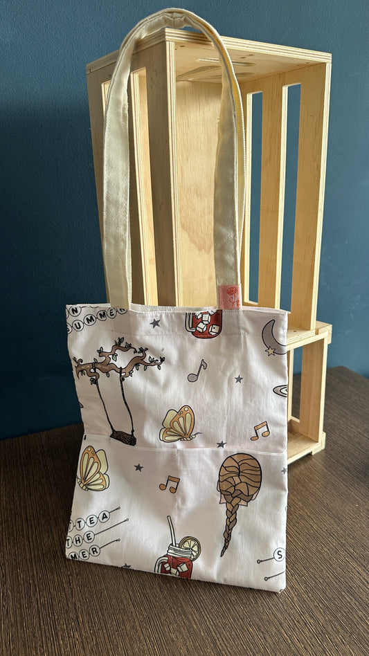 31/03 Poppy Bloom: Sweet Tea Mini Tote Bag