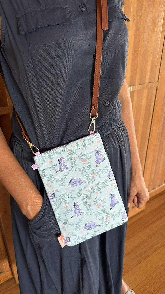 Purple Eeyore Phone Sling
