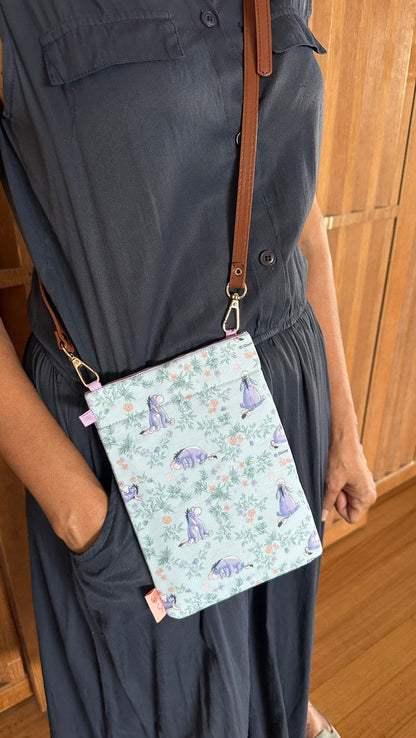 Purple Eeyore Phone Sling