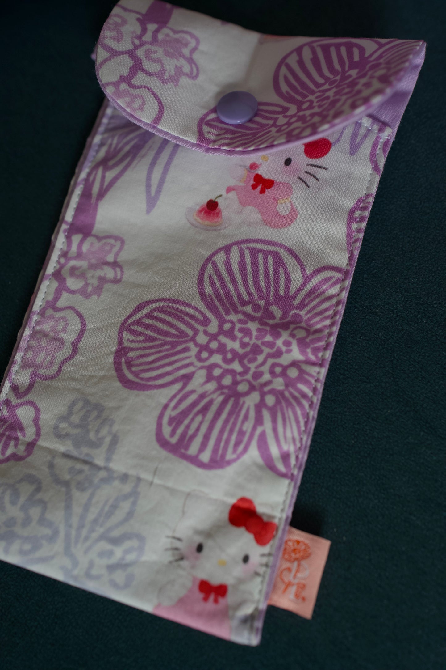 By Design: HK Purple Florals