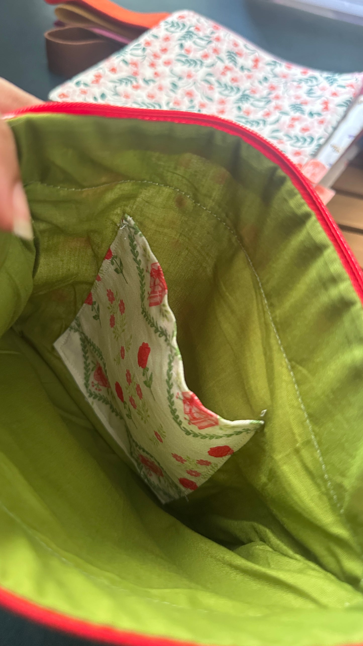 28/04 Poppy Bloom: Rosebound Library Zip Pouch