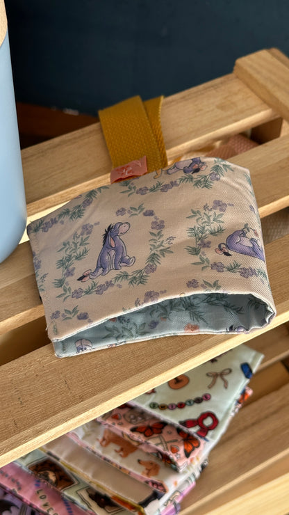Purple Donkey/White Donkey Reversible Coffee Strap
