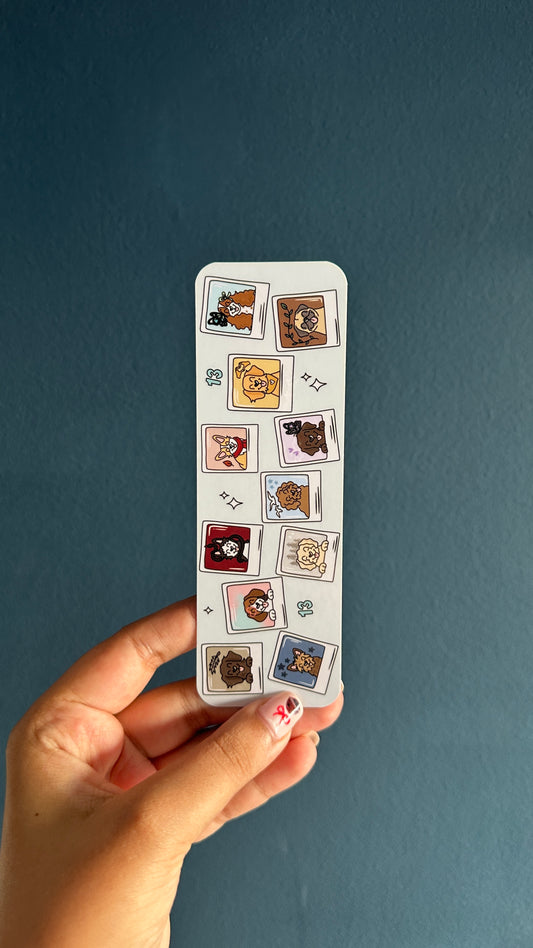 Swiftie Eras Pups Bookmark
