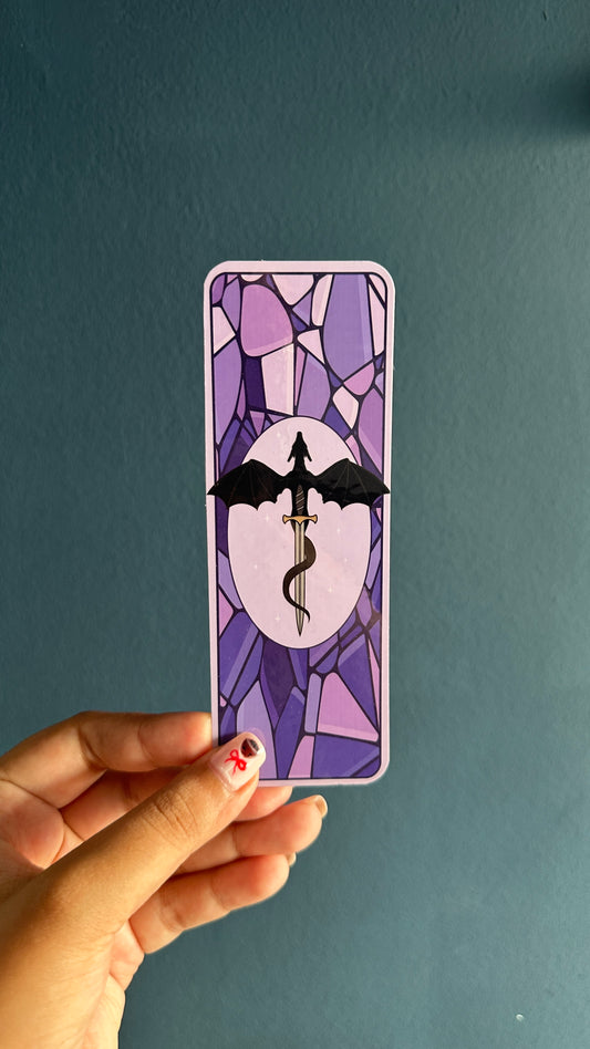 Dragon Stained Glass Bookmark