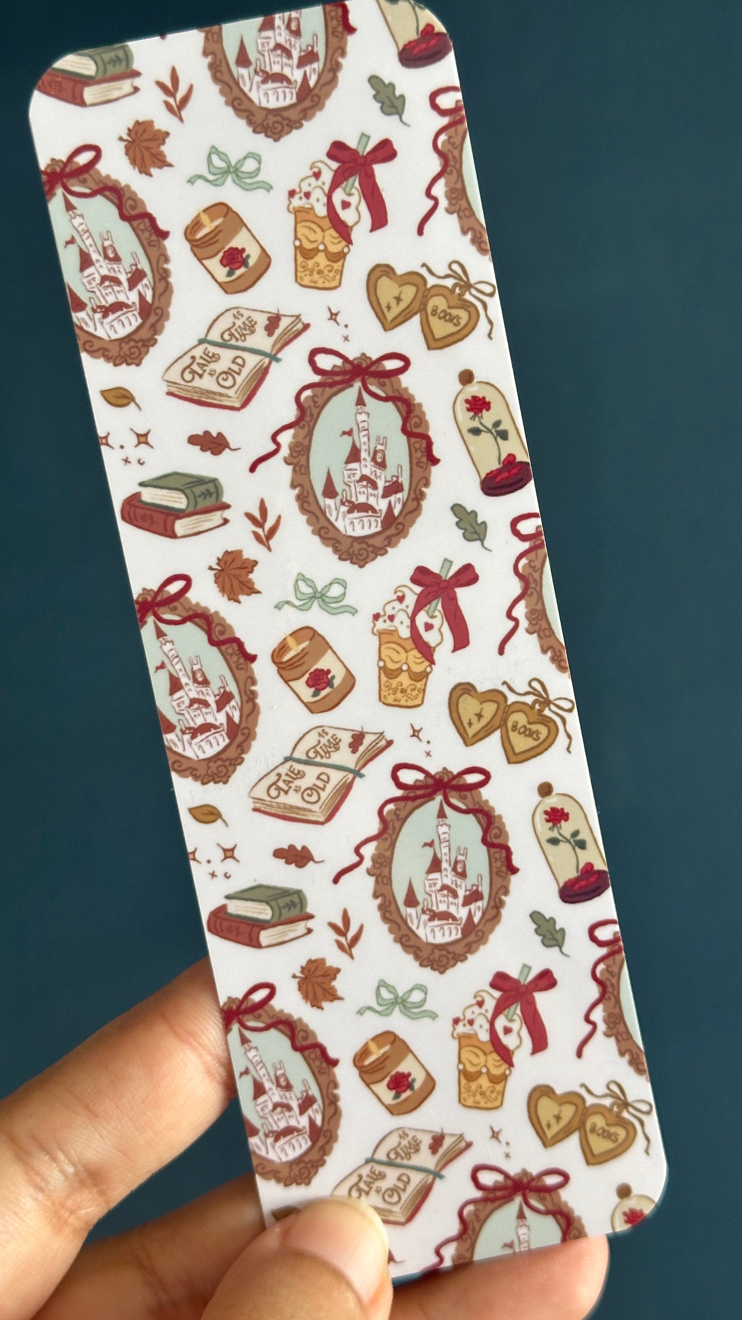 Xmas Tale as Old as Time Bookmark