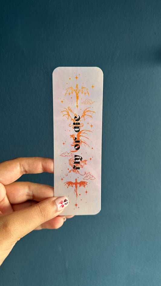 Fly or Die Bookmark