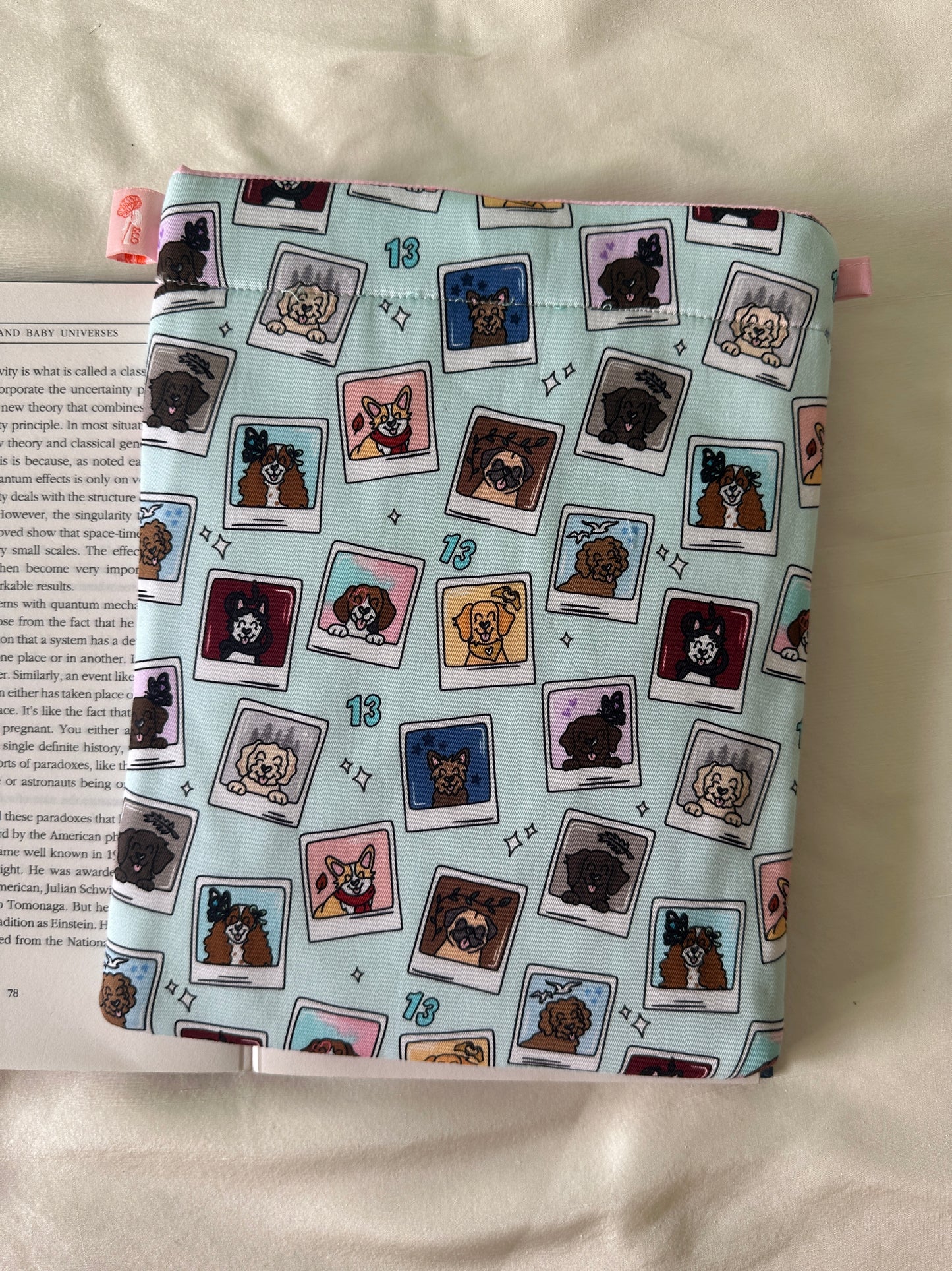 ✨ LAST CHANCE READY STOCK Swiftie Era Pups Bookish Sleeve (no front pockets)