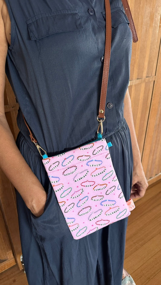 Swiftie Friendship Bracelet Phone Sling