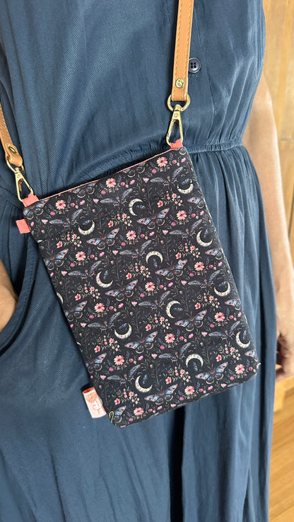 Black Butterfly Phone Sling