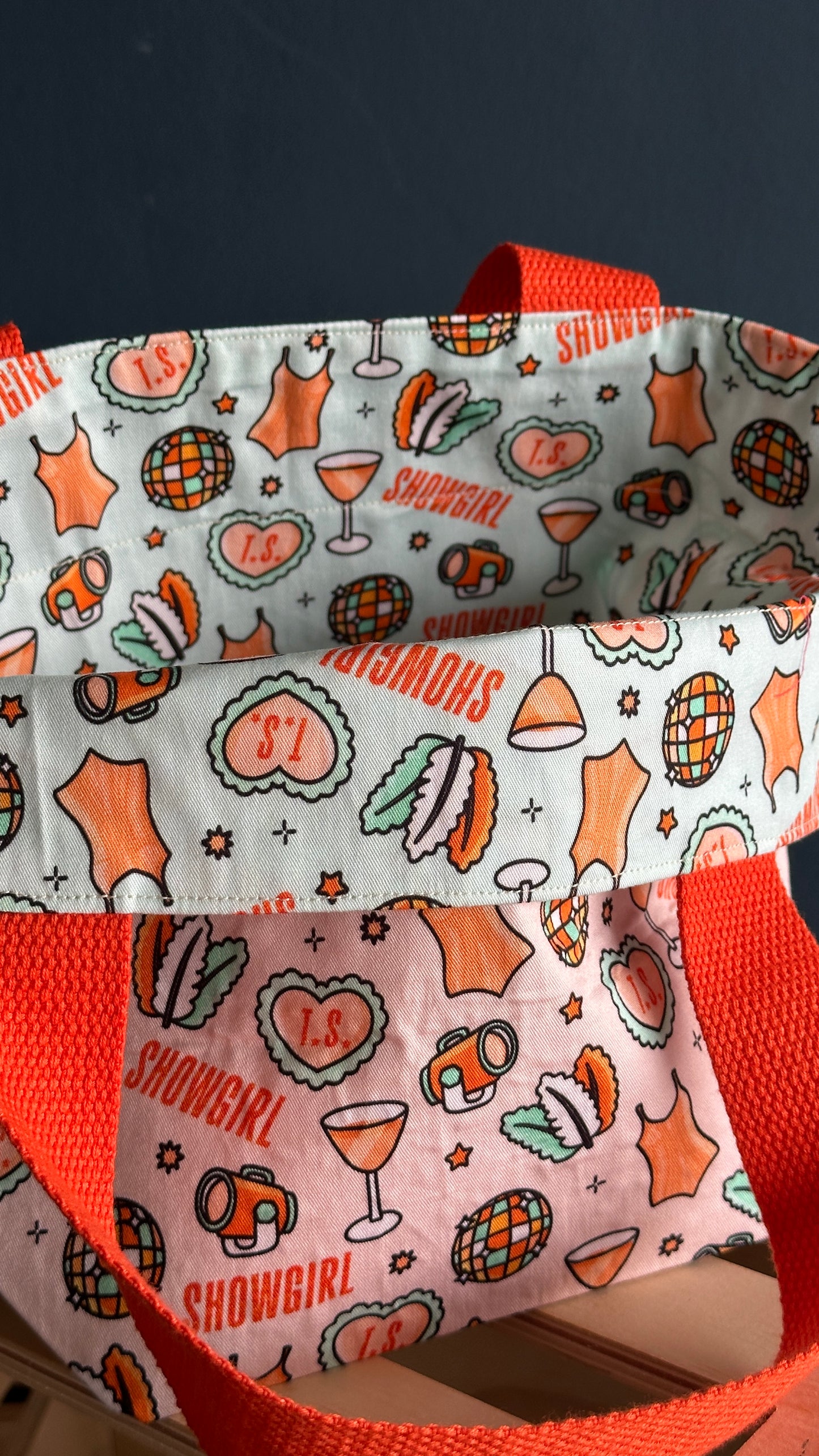 Life of a Showgirl Reversible Bucket Bag