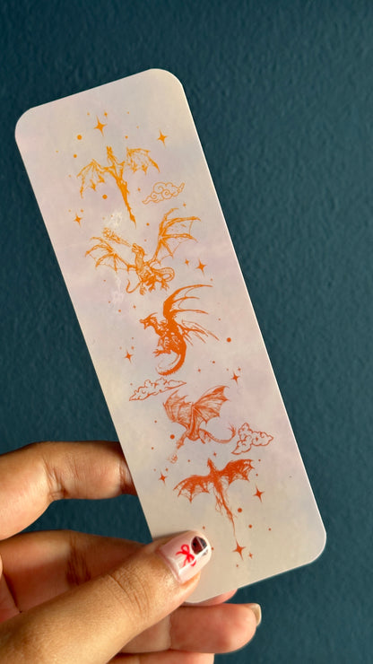 Cream Fantasy Bookmark