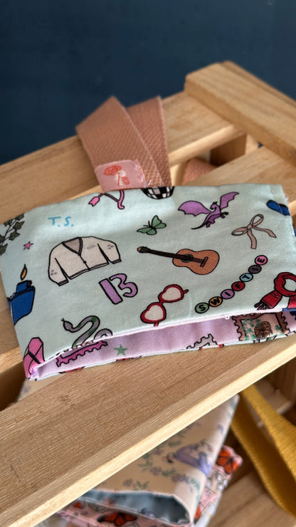 Swiftie Stamps/Swiftie Icons Reversible Coffee Strap